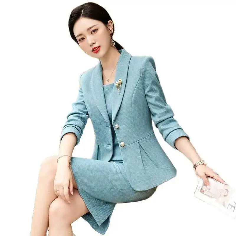 Ternos de negócios femininos p - Women Formal Wear Stitching avaliação e preço