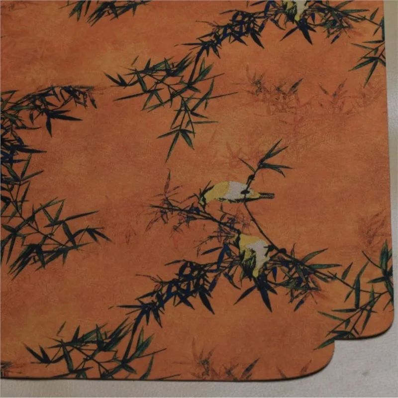

pine brocade tea cloth ceremony mat small cotton and linen tray
