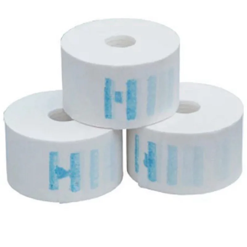 

【BRAND NEW】25 Neck Hair Cutting Collar Ruffles Strip Roll Paper Hygiene Salon Barber Dispose