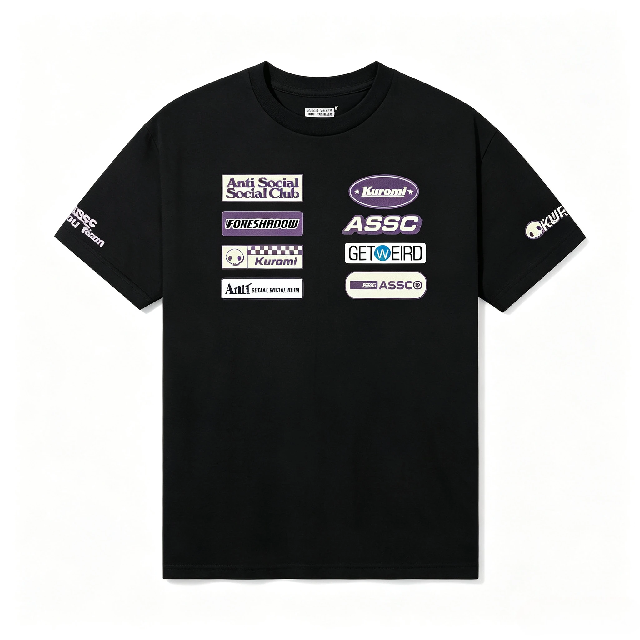 Unisex Streetwear T‑Shirt ASSC - Men'S Fashion X 评论和价格