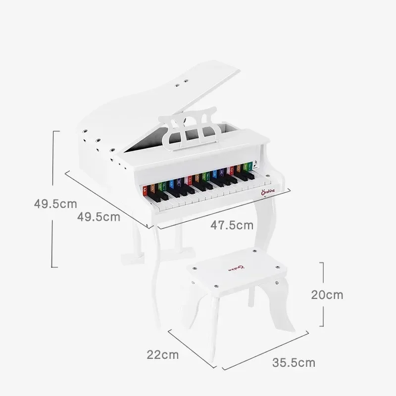 เด็กสีชมพู 30 Key MINI Percussion เครื่องดนตรีเปียโนการศึกษาการเรียนรู้ของขวัญของเล่นสําหรับเด็กชายและเด็กหญิง