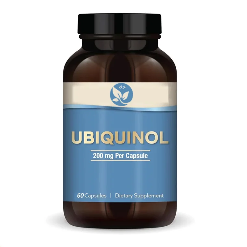 Ubiquinol, 60capsules, 200 Mg Per Capsule, Dietary Supplement, Supports Energy Production, Non-gmo