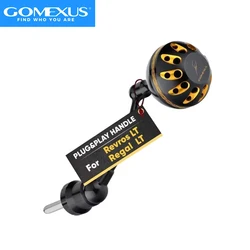 Daiwa Revros LT Regal Regal lis Crossfire Elimilator QR Ultralight için GOMEXUS güç kolu