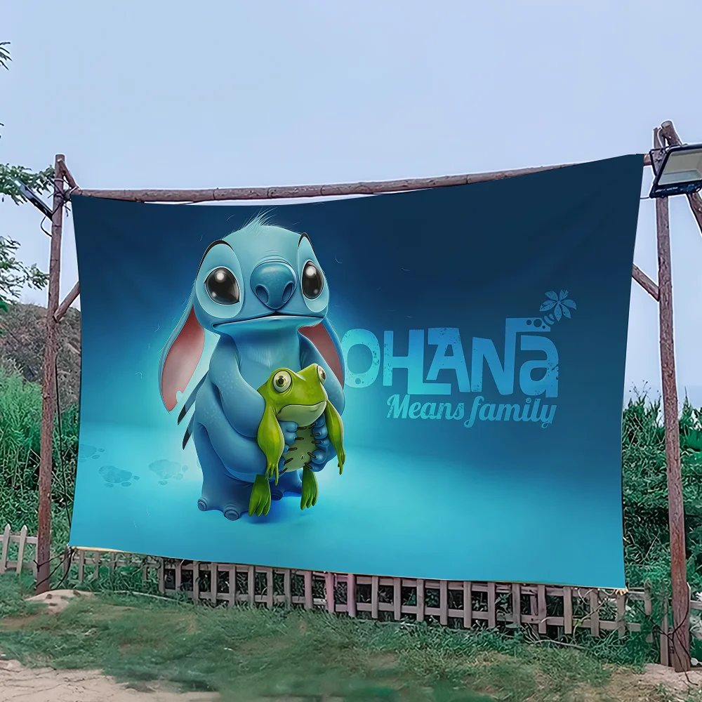 كارتون لطيف S- غرزة Q العلم الديكور في الهواء الطلق نزهة حفلة الفن معلقة المنزل التخييم لافتة الحفلات أفضل الأسعار ضرب المنتج