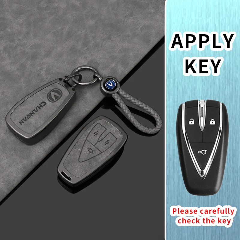 3 Buttons Key Case for Changan CS75PLUS CS55PLUS UNIT Shockproof Anti-Scratch