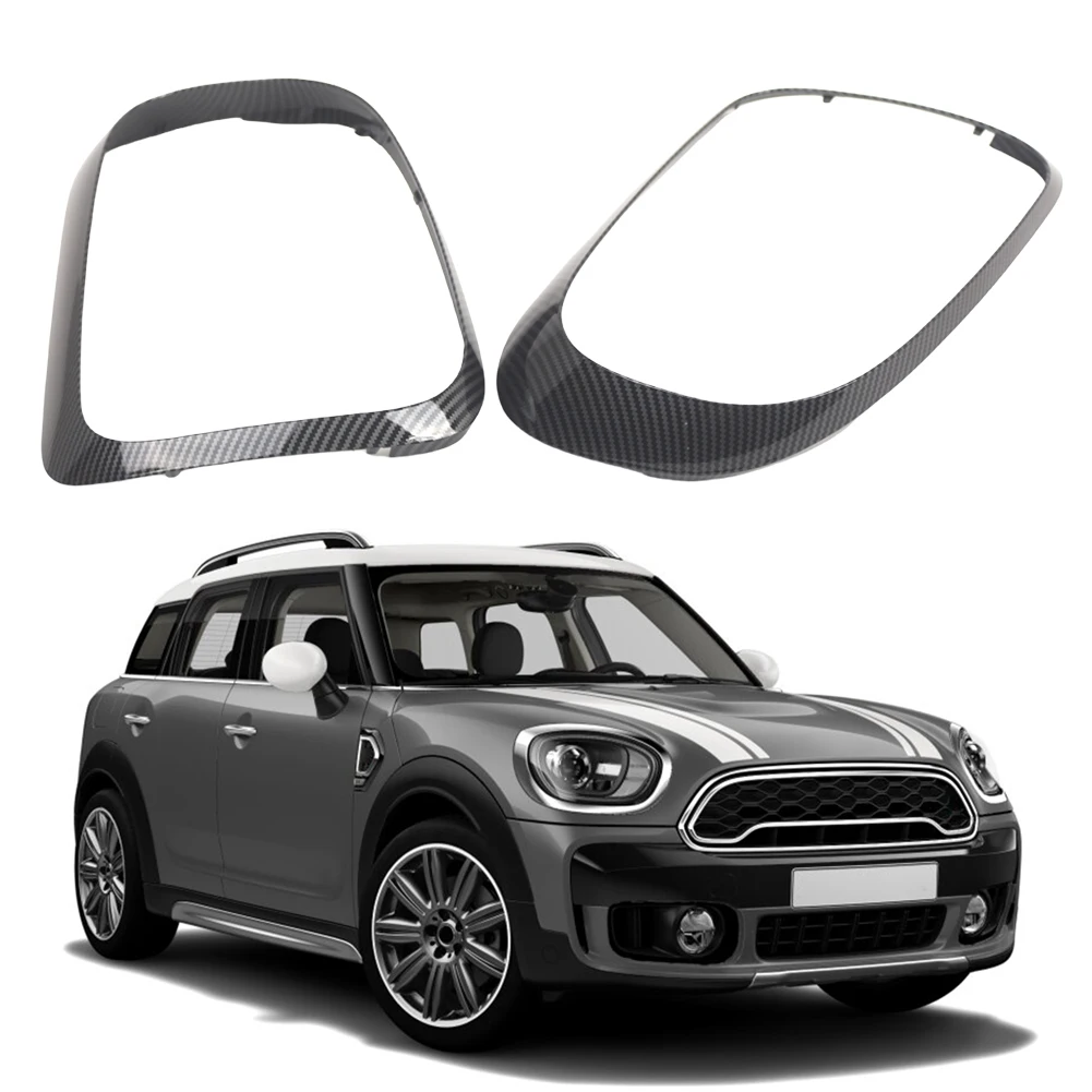 ABS Carbon Fiber Car Taillight Frame 63217385428 Taillight Surround Cover Trims for Mini Cooper Countryman F60 Car Accessories