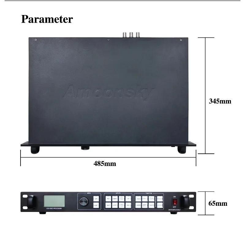 Leds All-in-one Led Screen Video Processor AMS-LVP915 and TS802D Similar Novastar VX400 for Led Display Screen