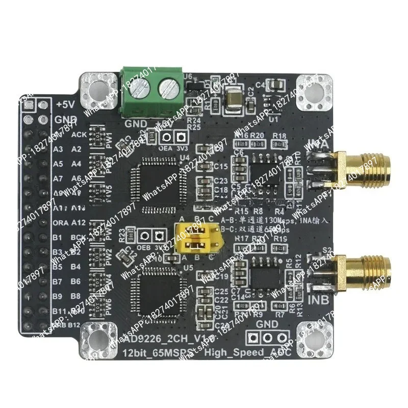 AD9226 High-Speed 12-Bit ADC Data Acquisition Module Dual 65M Single 130M Sampling