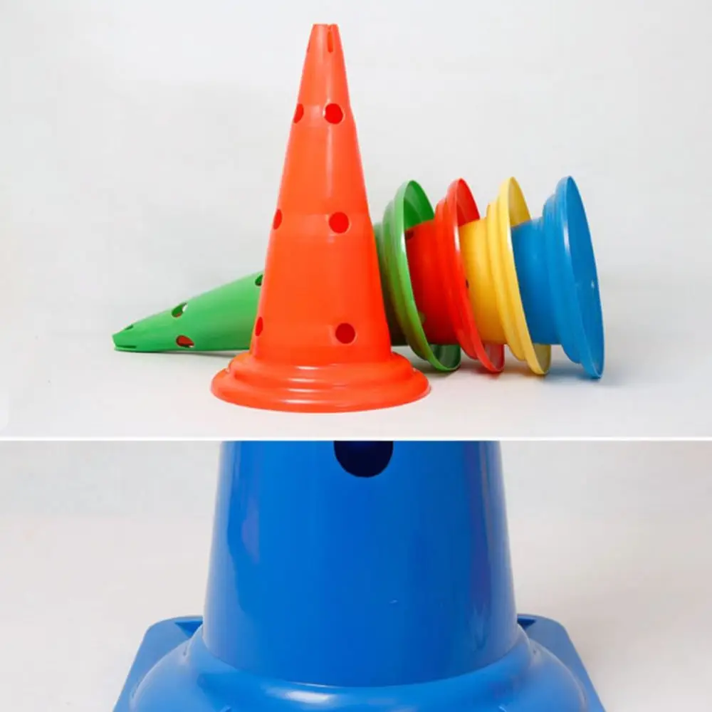 Training Marker Cones For Soccer Football Agility Obstacles Speed Exercises Durable Pvc Sports Equipment Performance Drills