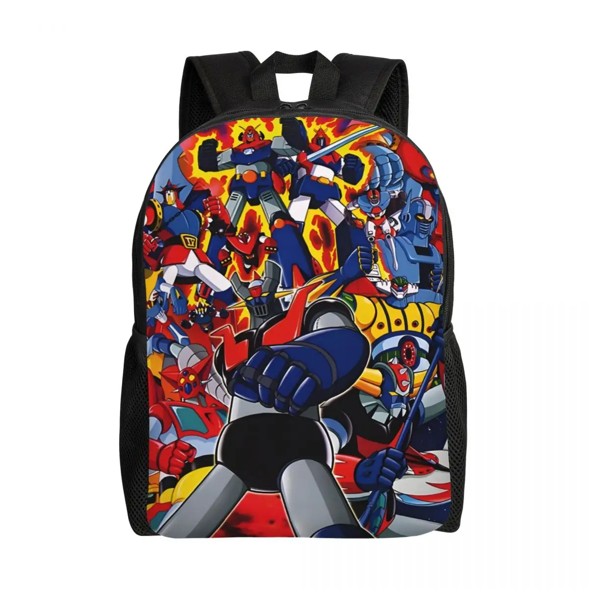 

Пользовательские мобильные костюмы Gundames, рюкзаки с комиксами для женщин и мужчин, водонепроницаемая школьная сумка для колледжа, сумки для книг с принтом