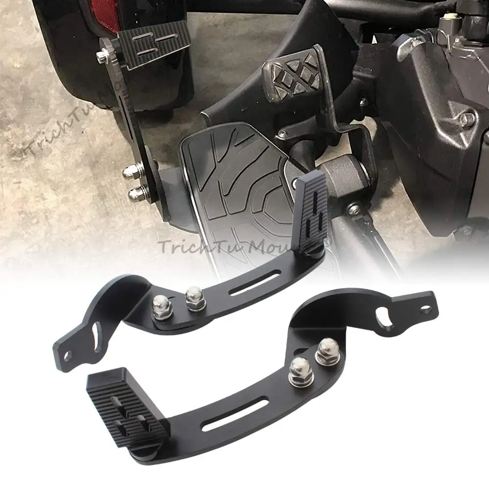 

Aluminum Floor Board Highway Road Pegs Adjustable FootRests Extensions Mounts Footpegs For Can-Am Spyder RT Factory Floorboard