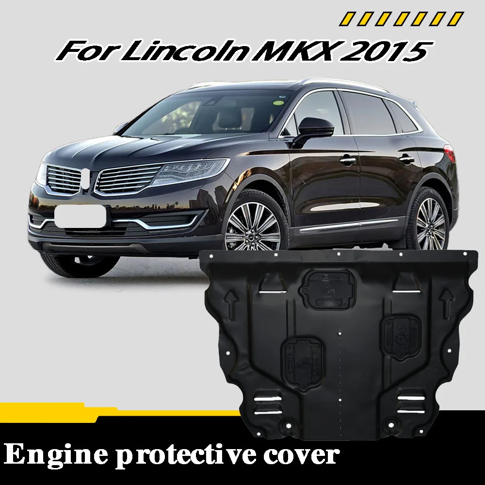 Under Engine Guard Splash Shield Mud Fender Cover Plate Fender Mudguard Protector For Lincoln MKX 2015 2.0T/2.7T