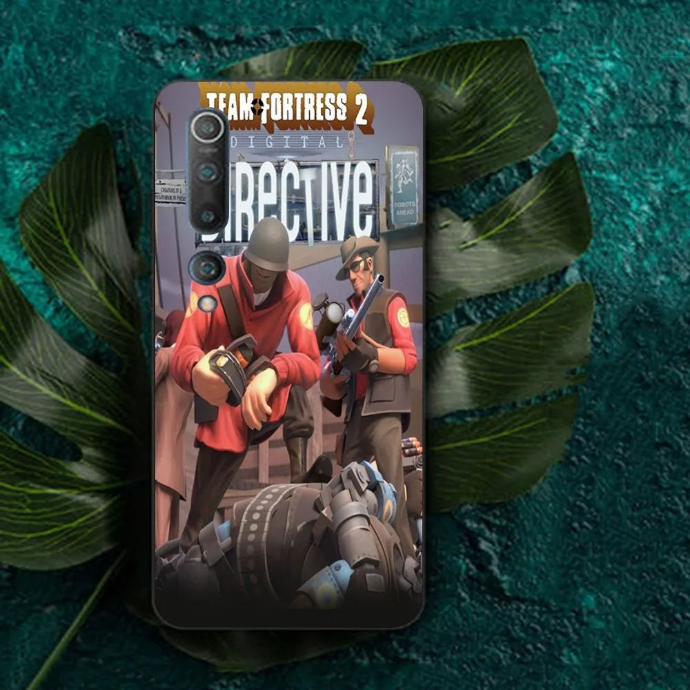 Team Fortress 2 Phone Case For Redmi Note 4 X 5 A 6 7 8 T 9 9S 10 11 11S 11Epro Poco M3 pro