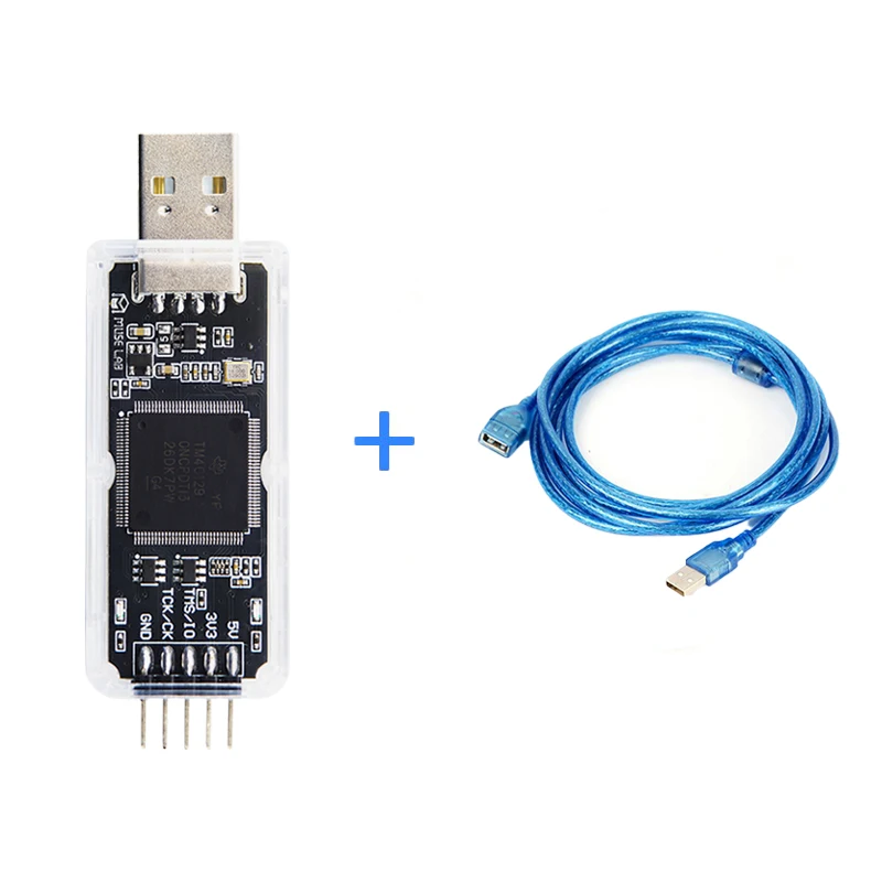 جهاز محاكاة مصحح الأخطاء XDS110 TI DSP/MCU C2000 حماية إلكتروستاتيكية التيار الزائد التوصيل والتشغيل، بدون سائق واقعي #6