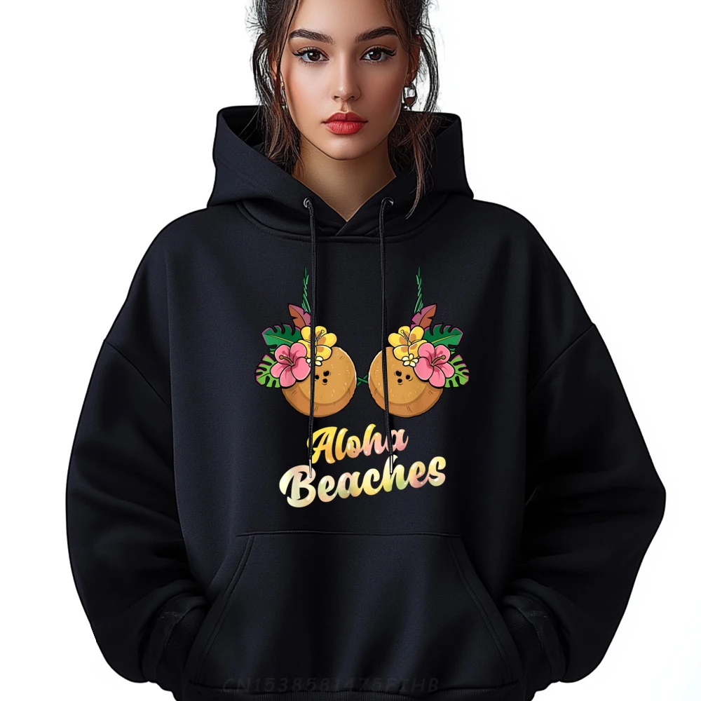 

Aloha Beaches Funny Summer Coconut Party Round Neck Mens Hoodies Gift Pullover Discount Long Sleeve Casual Sweatshirt