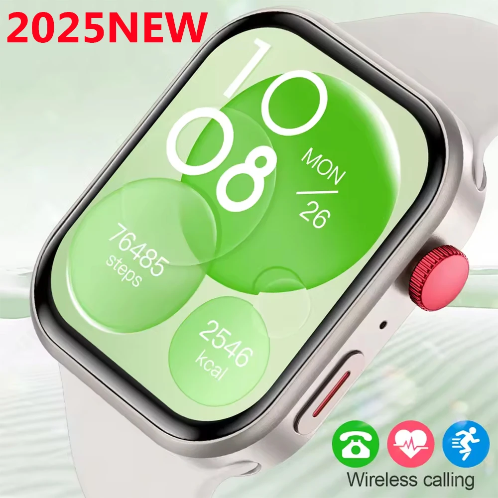 2025 신형 스마트 워치 2.01인치 HD 화면 스마트 워치 여성 남성용 시계 블루투스 통화 스마트워치 워치 9 스포츠 피트니스 트래커