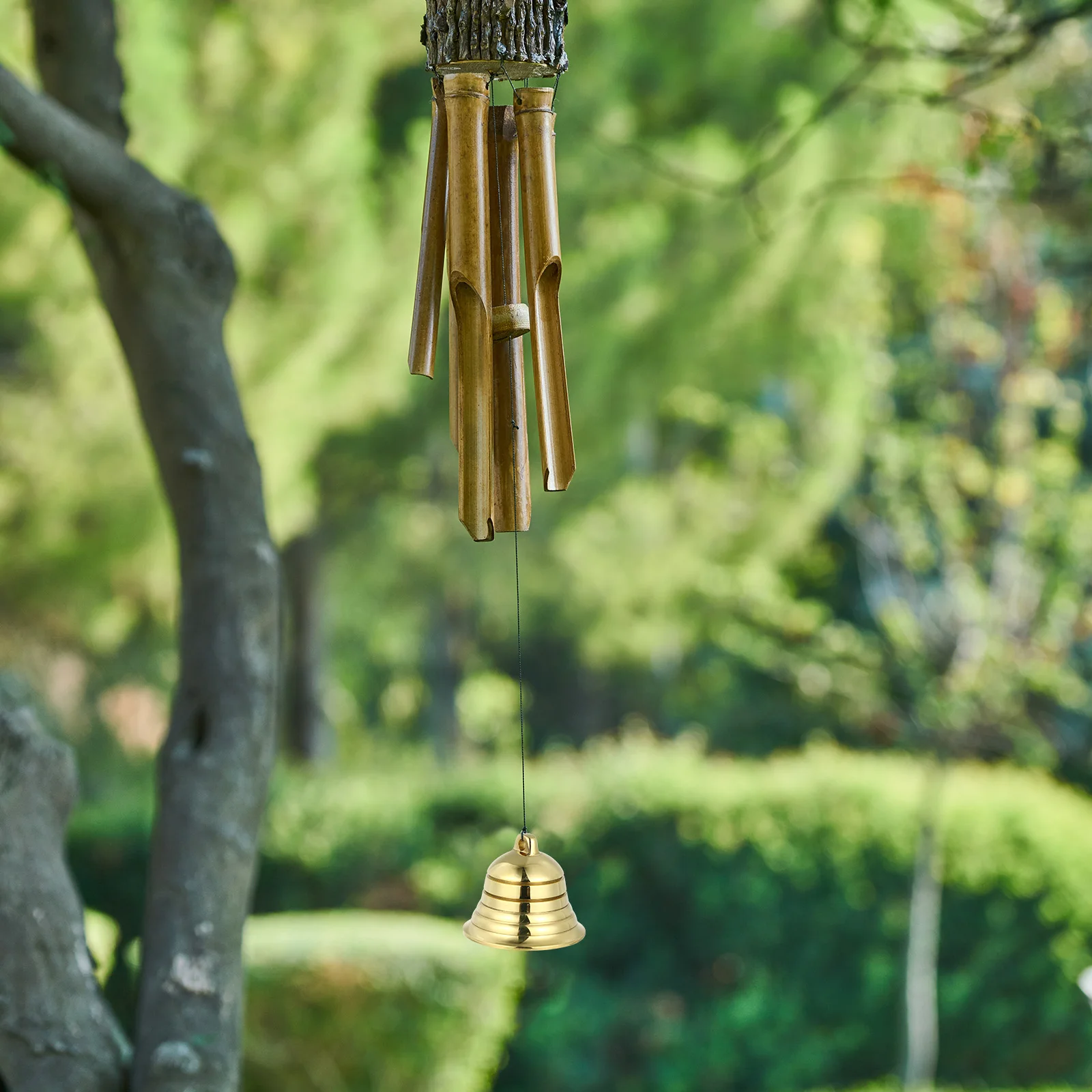 

Copper Bell Pendant 1 5 Inch Vintage Hanging Accessories Doorbell Car Home Decor Craft Wind Chimes