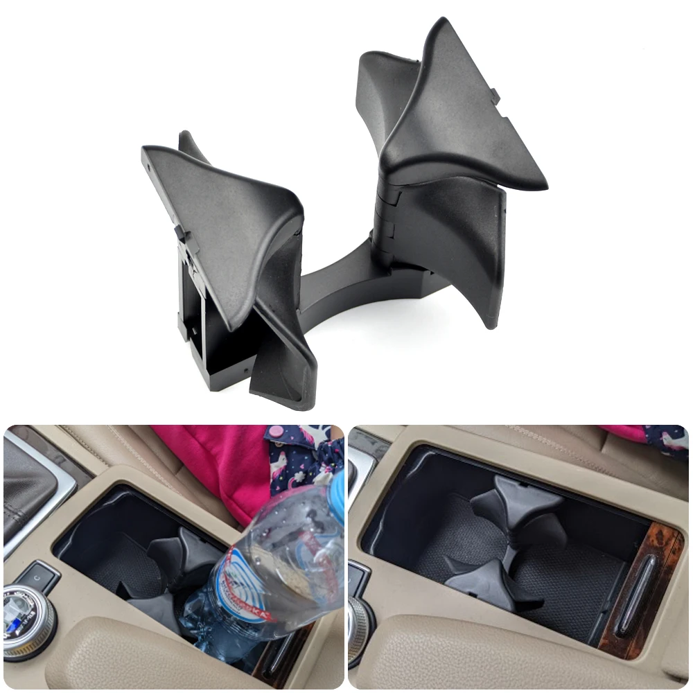 Substituição para Mercedes Benz C/E, W204, W212, W207, S204, C207, W212, W212, Console Center Drink Cup Holder, A2046802391