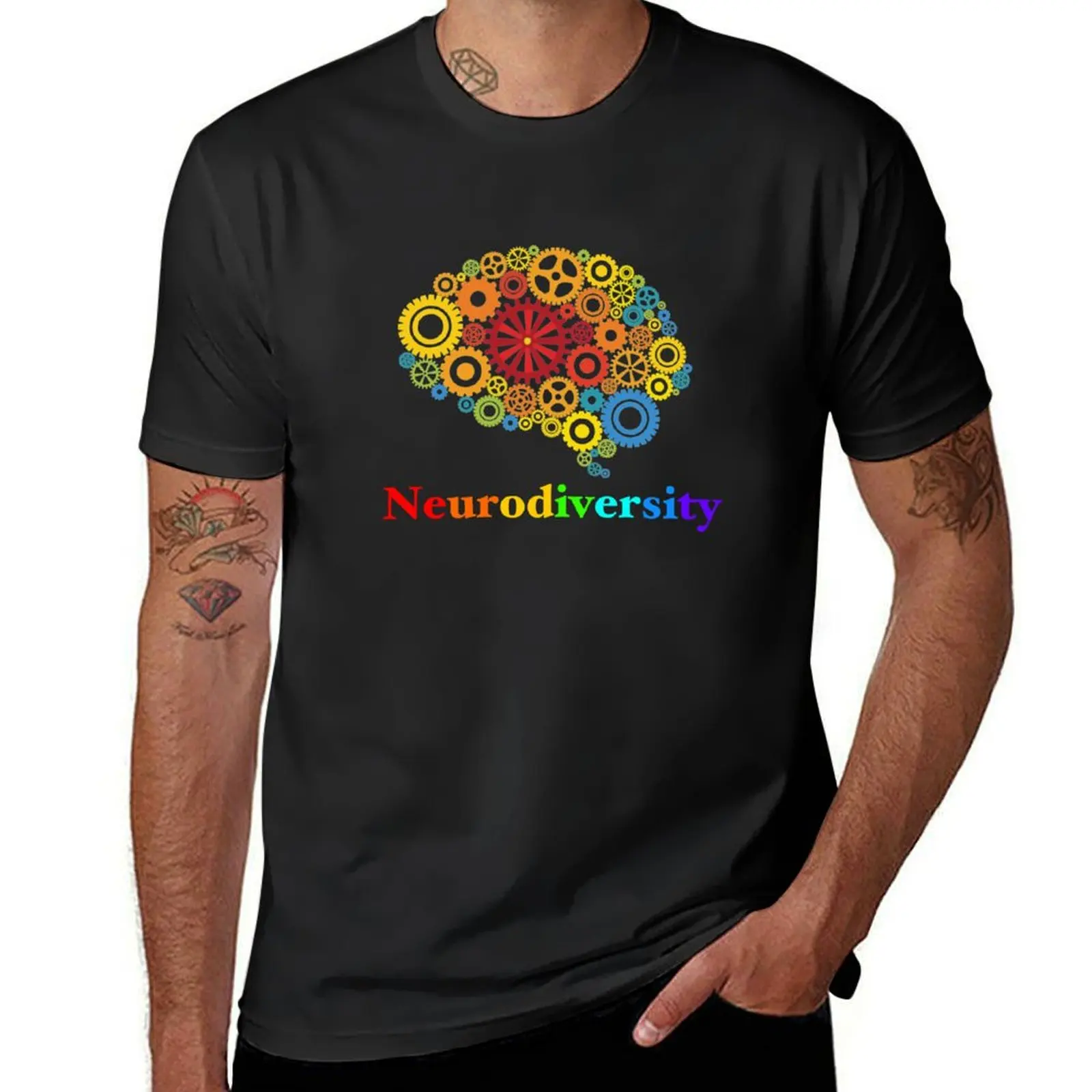 Neurodiversity T-Shirt aesthetic clothes graphics tees cute clothes workout shirts for men