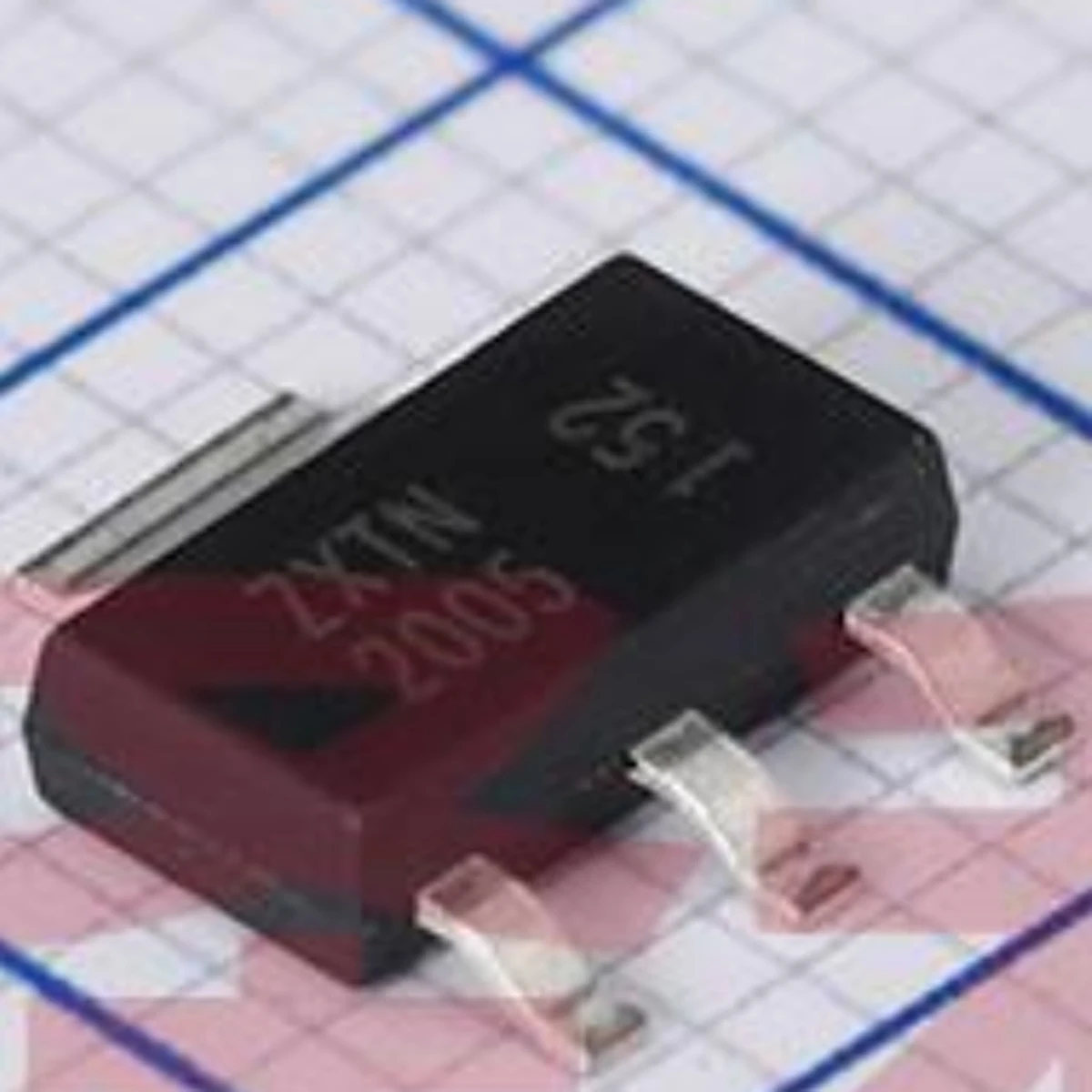 10 قطعة الأصلي ZXTN2005 الترانزستور BJT 3 واط 25 فولت 7A NPN SOT-223-4: ZXTN2005 GTA