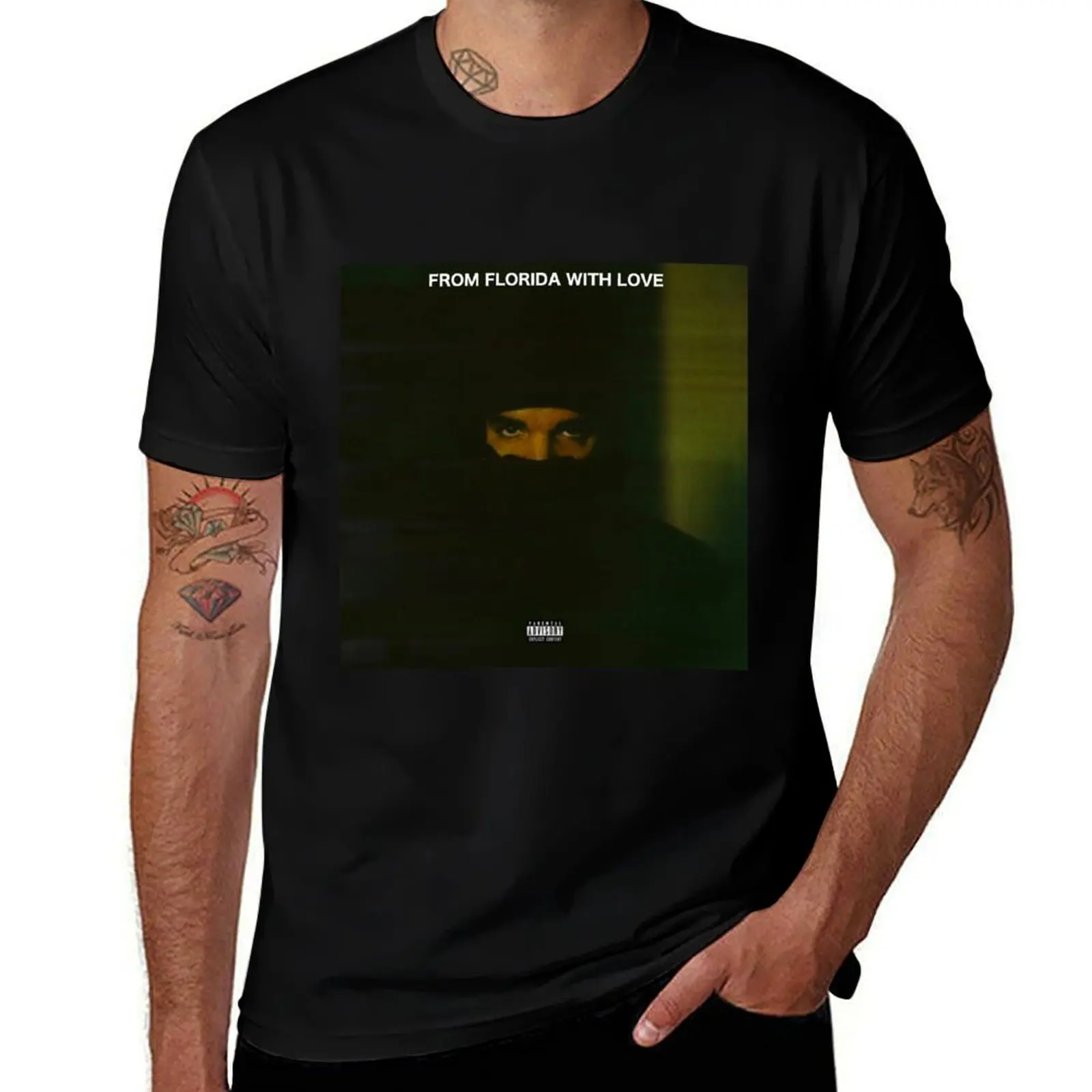 drake dark lane demo tapes from florida with love T-Shirt man t shirt cotton men t shirt cotton 100% T-Shirt