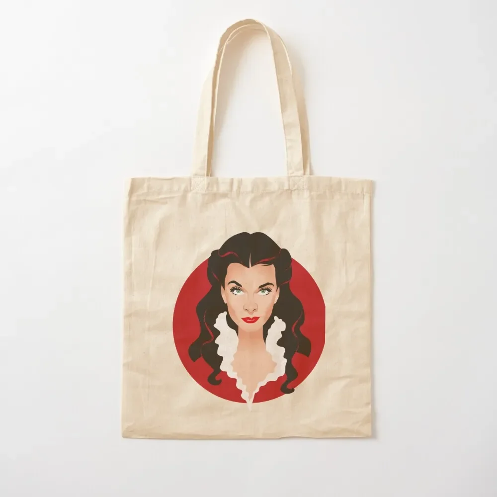 Red Scarlett Tote Bag Women's shopper bag Canvas shoulder bag Fabric Gift bags