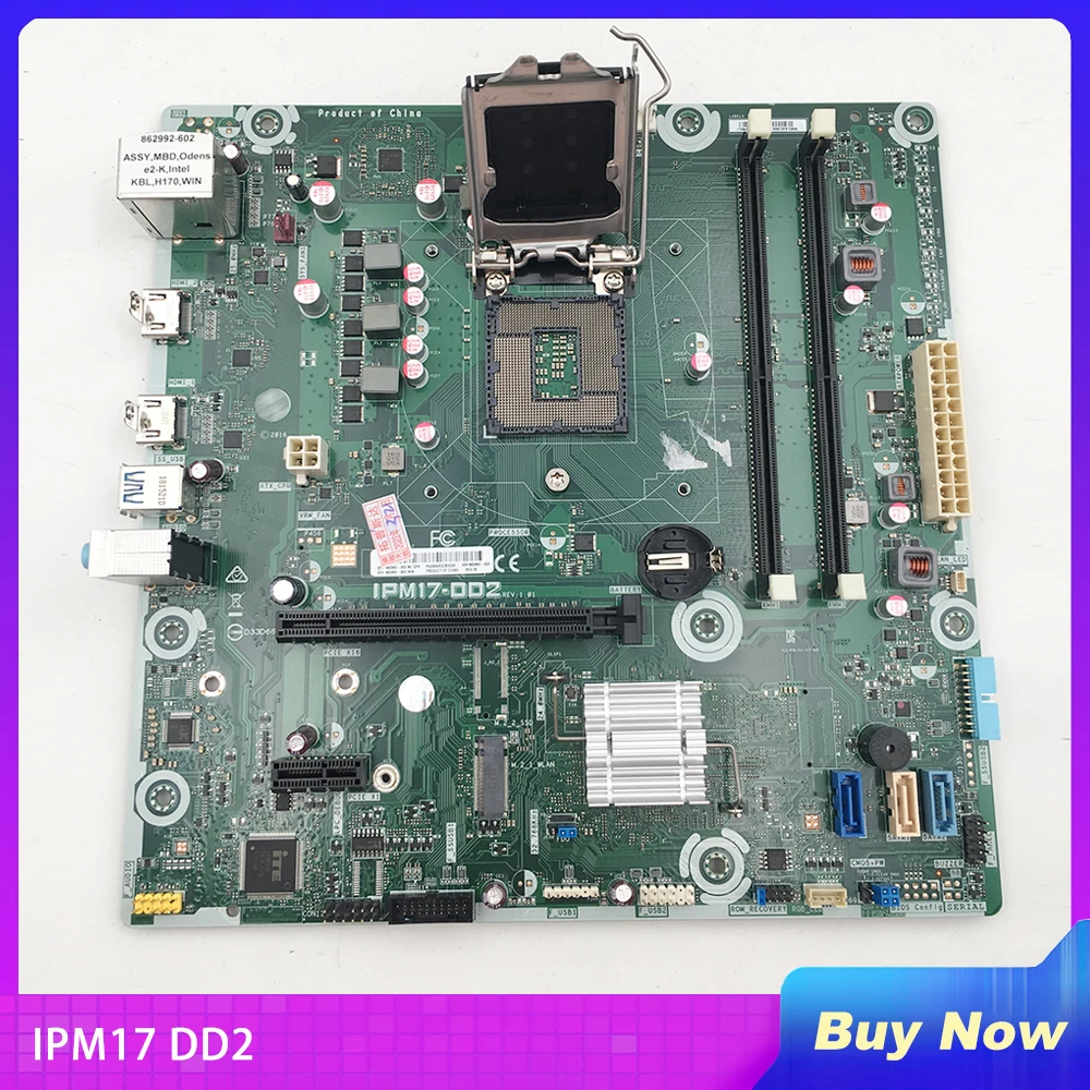 IPM17 DD2 For HP Envy 750 Desktop Mainboard 862992-002 862992-602 H170 LGA 1151 DDR4 Motherboard