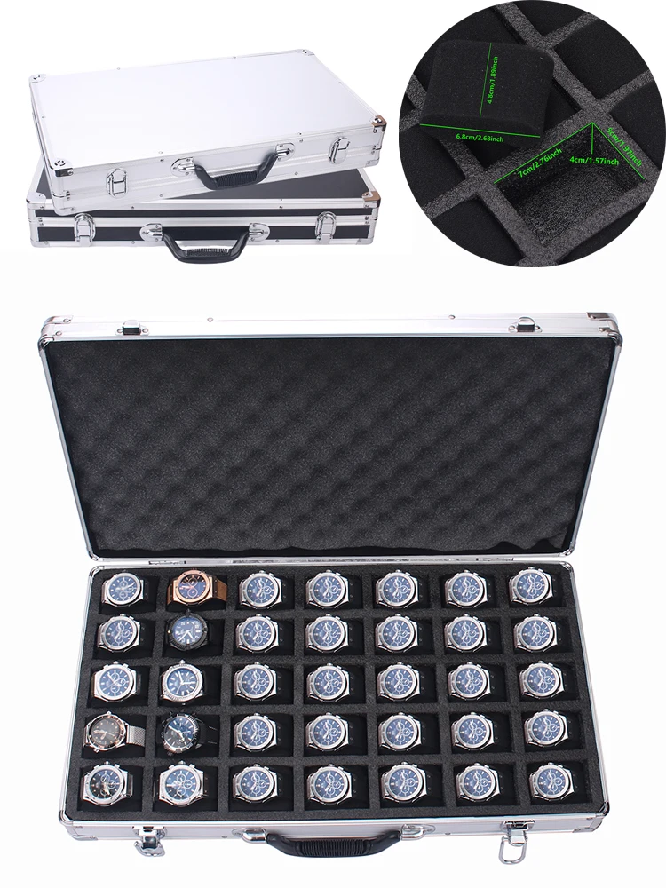 35 slot watch storage case