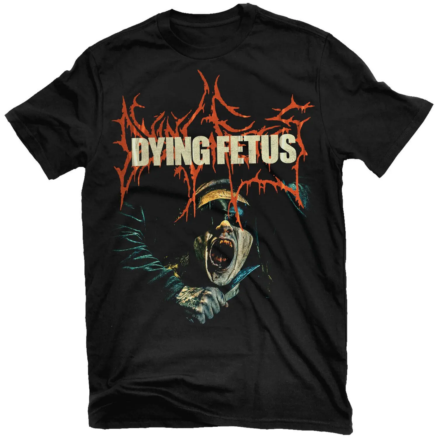 

Men's Dying Fetus Make Them Beg For Death T-shirt Small Black