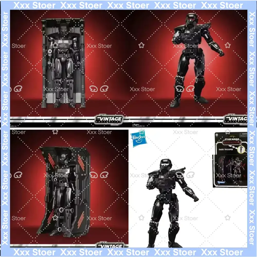新しいオリジナルアクションフィギュアモデルおもちゃギフトハスブロスターウォーズブラックシリーズマンダロリアンダークトルーパー