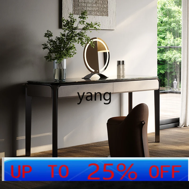 LTT makeup table dresser bedroom simple light luxury whole house with natural luxury stone dresser