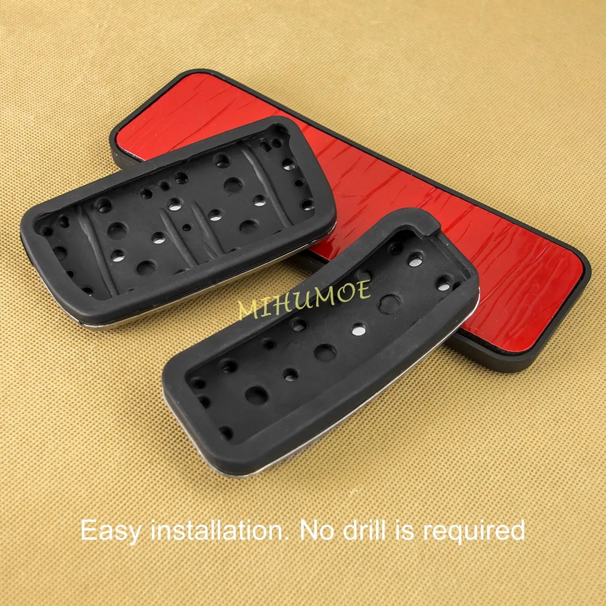 For Subaru Impreza Forester XV Crosstrek Outback Legacy Stainless Steel Automatic Footrest Dead Gas Brake Pedal Cover Set