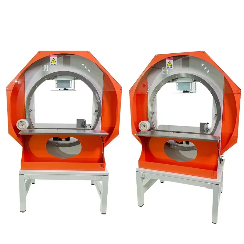 Semi Automatic Paper Roll Carton Pre-stretch Plastic Film Wrapper Machinery Box Pe Film for Carton Box Wrapping