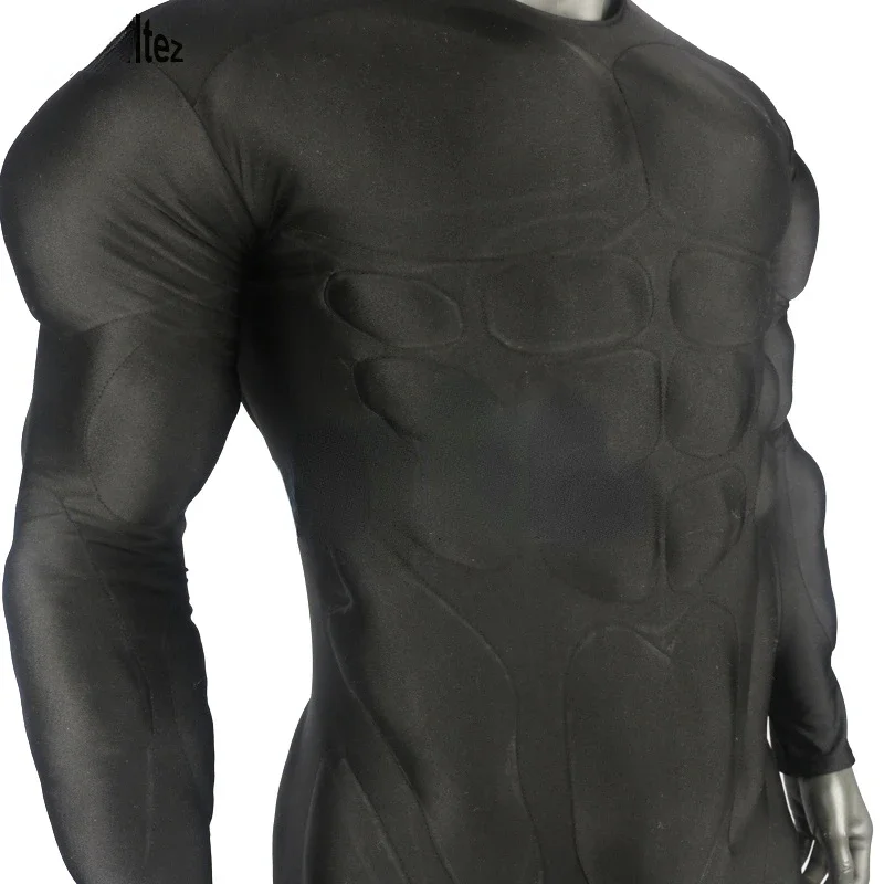 Muscle Printing One-piece Garment Suitable for Cosplay Strong Muscle Role Performance of High-quality Foundation