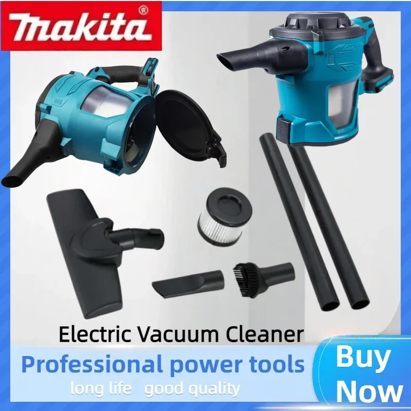 Makita Portable Cordless Electric Vacuum Cleaner 18V Handheld Dust Collector For Carpet Home Cleaning (No Battery)
