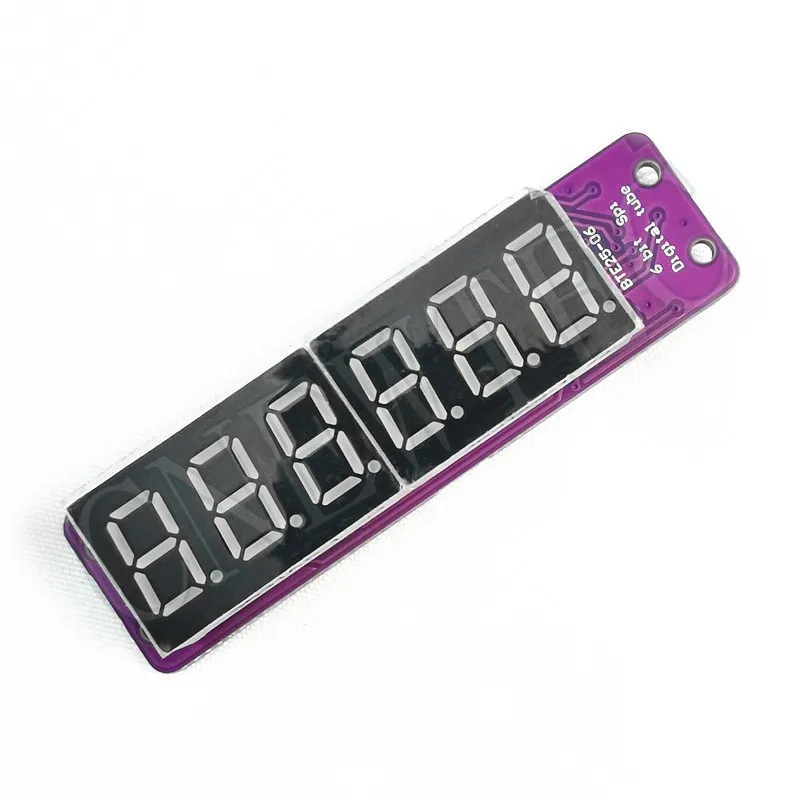 MAX7219 0.36 Inch 6 Bits Digital LED Display 7 Segment Module 5 Color Available for Arduino STM32 STC AVR ESP32 Welded