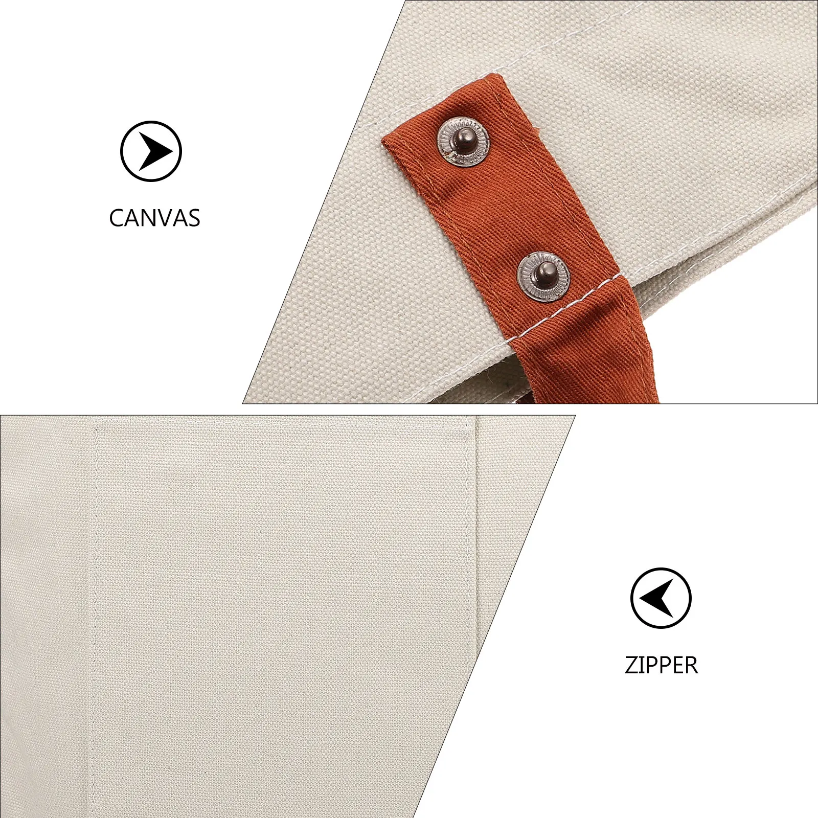 

Eco friendly Tote Bag Large Capacity Canvas Storage Grocery Bag Foldable Lightweight Home Shopping Mall Kitchen Bedroom Travel