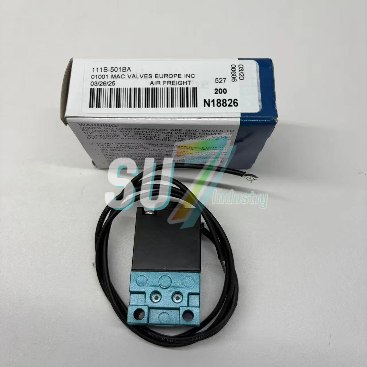 Válvula solenóide 111B-501BA 111B-501BAAA nova na caixa