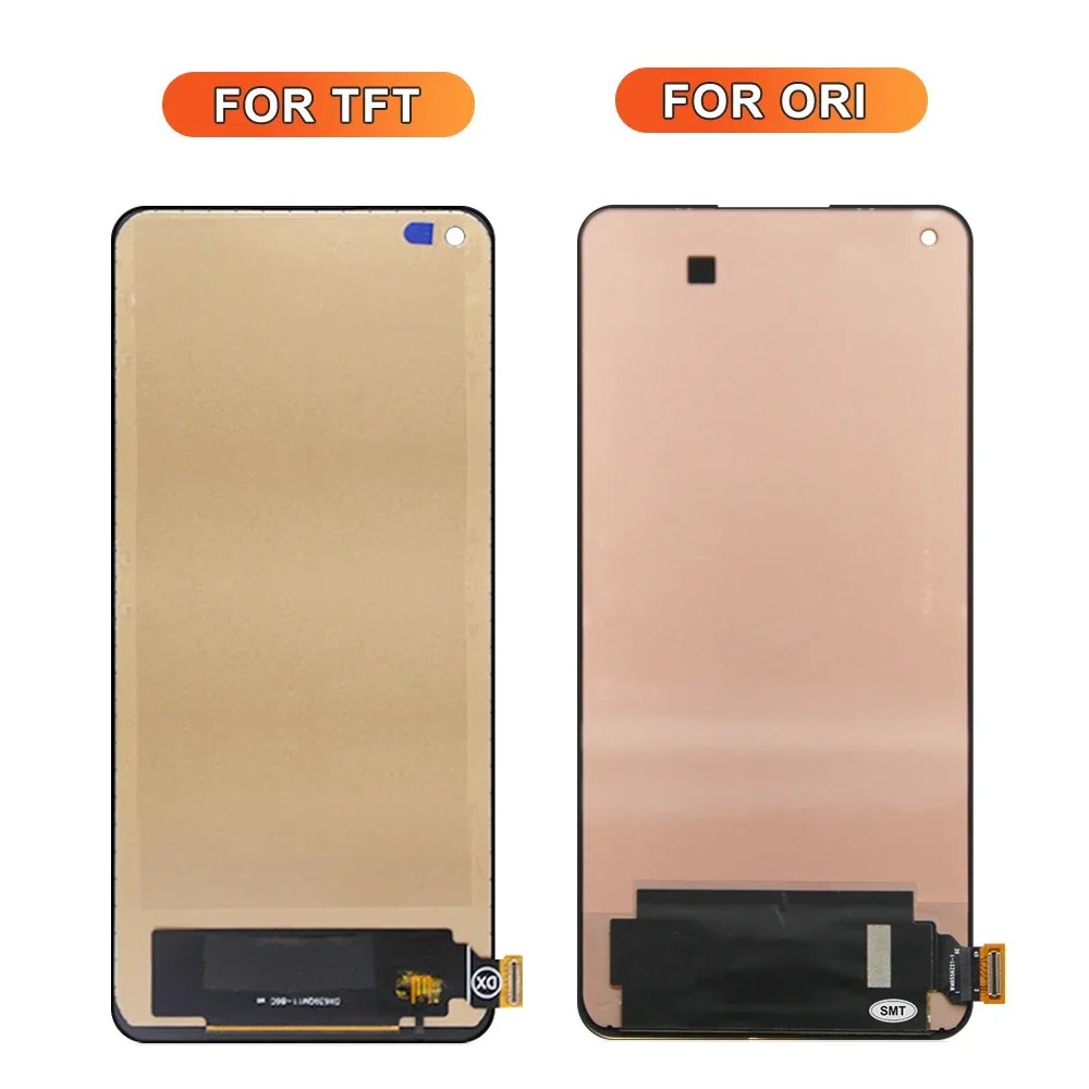 For Xiaomi 6.55\'\'Mi 11 Lite 5G For  Mi 11 Lite M2101K9G LCD Display Touch Screen Digitizer Assembly Replacement