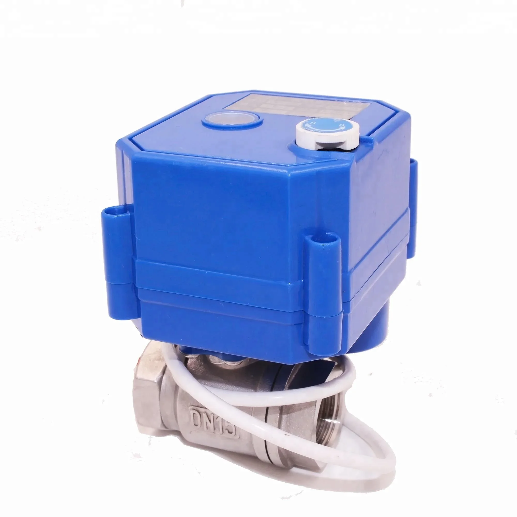 

For CWX-25S Series Mini motorized valve with manual function