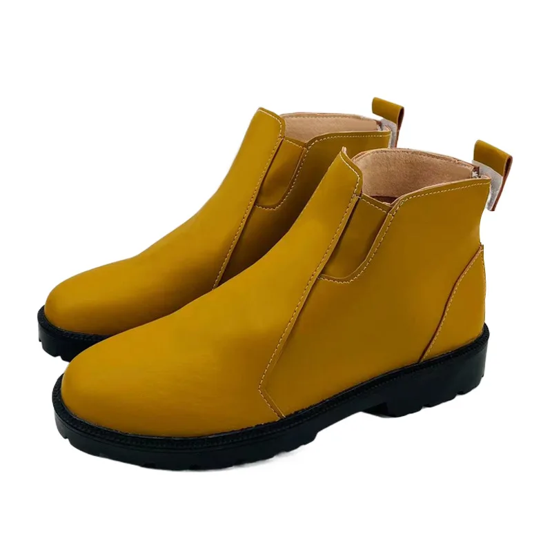 Anime Jujutsu Kaisen Fushiguro Megumi Cosplay Shoes Short Boots for Halloween Cosplay Costume Prop Shoes Accessories