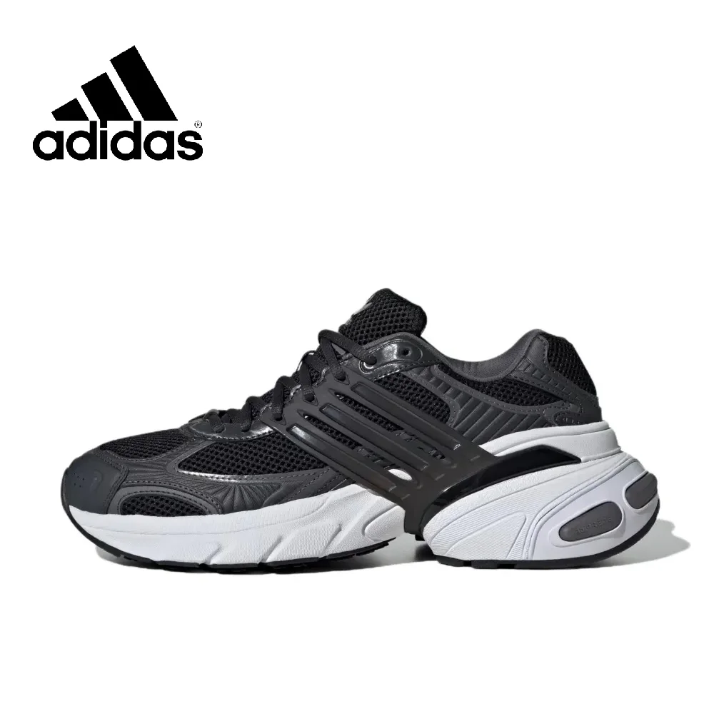 Adidas ADISTAR XLG Running Shoes Comfortable and versatile non-slip shock-absorbing low-top casual shoes for men and women Black