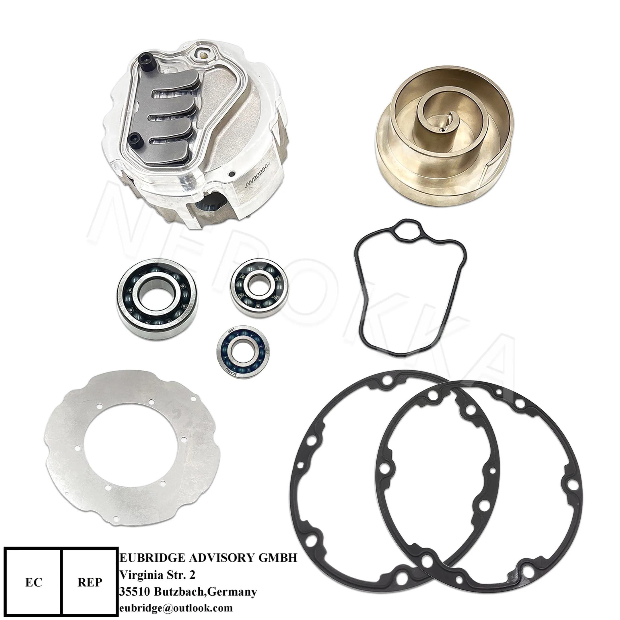 

New Energy Electric Vehicle Compressor Repair Kit, Suitable for Denso & Tesla Model Y