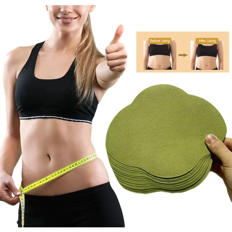 6/18/30pcs Fat Burning Patch Belly Slim Patches Improve Stomach Discomfort Slimming Patch Self-heating Mugwort Navel Sticker