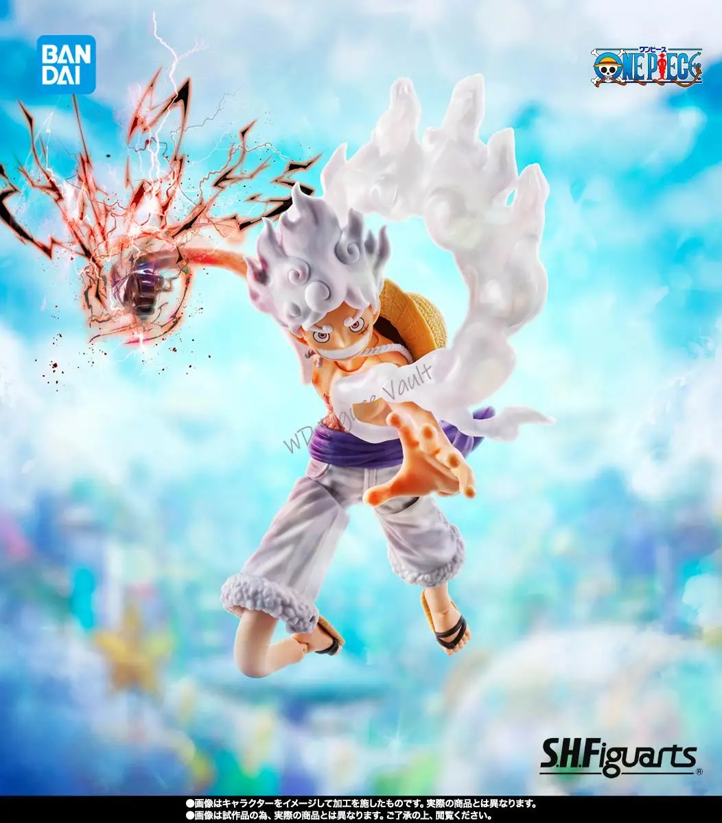 

Bandai Tamashii Nations Limited S.H.Figuarts Monkey D. Luffy -Gear 5 Future Island Egghead Premium Collectible Model Gift