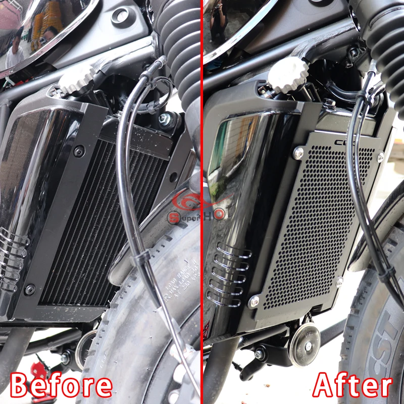 For CFMOTO 250CLC 450CLC 550CLC Bobber 250 450 550 CLC  CL-C Bobber Radiator Grille Guard Protector Cover Accessories