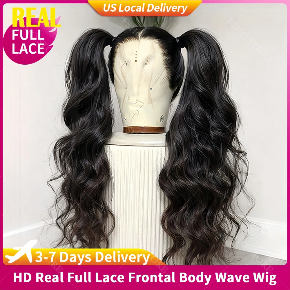 

Парик из натуральных волос с 200% плотностью, полностью кружевной, с предварительно выщипанной и отбеленной линией волос, 13x4, 5x5, с кружевной передней частью