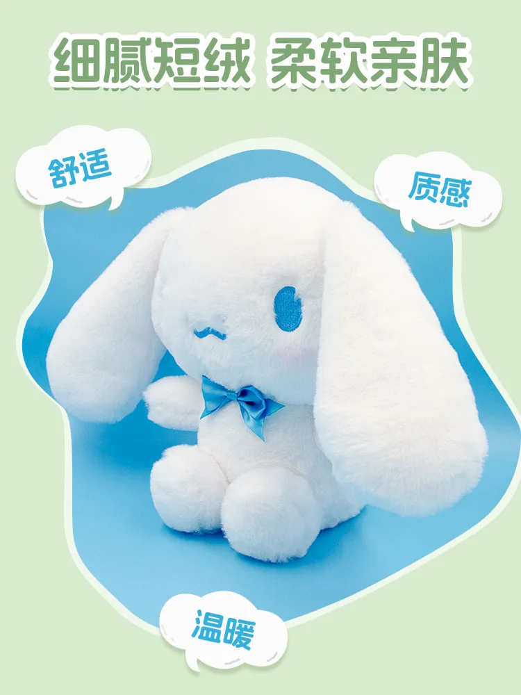 Genuine Sanrio Classic Series Cinnamoroll Hello Kitty Cute Plush Stuffed Toys Soft Pillow Peluche Doll Birthday Gift For Girls view 3