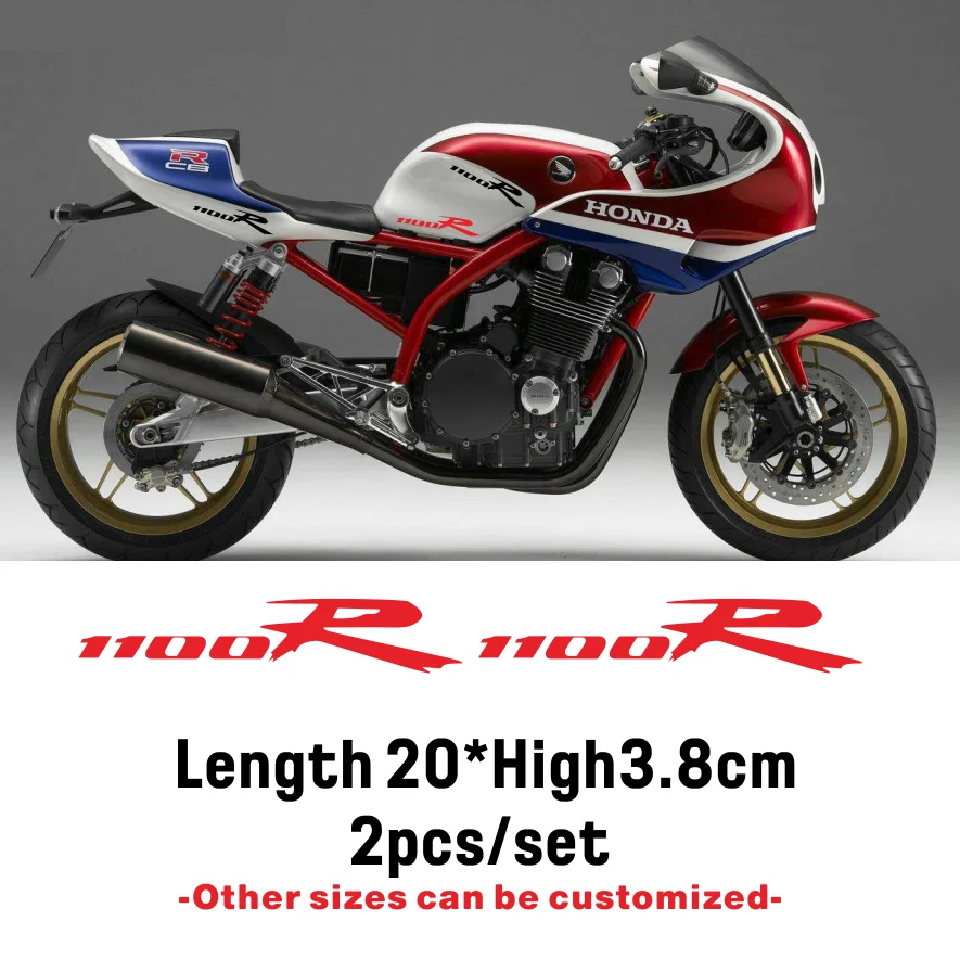 

New Motorcycle reflective fuel wheels fairing portable luggage helmet stickers sign decoration Decals For HONDA 1100R 1100 r