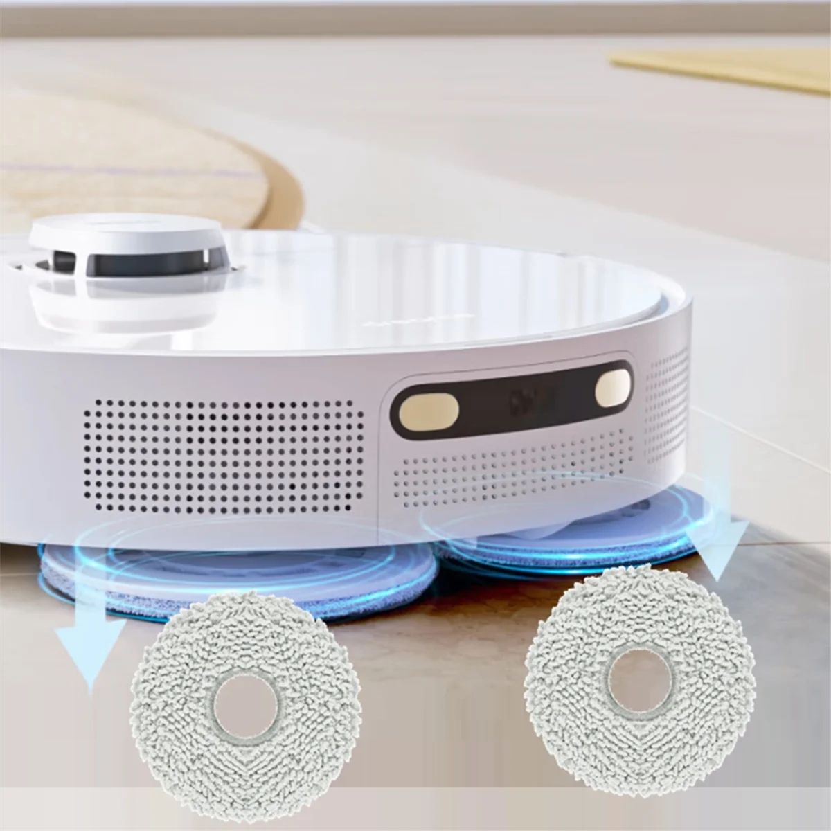 HIWS Replacement Parts for T30 MAX/T30 Pro Omni / DDX14 Robot Side Brush Hepa Filter Mop Rag Cloth Dust Bag